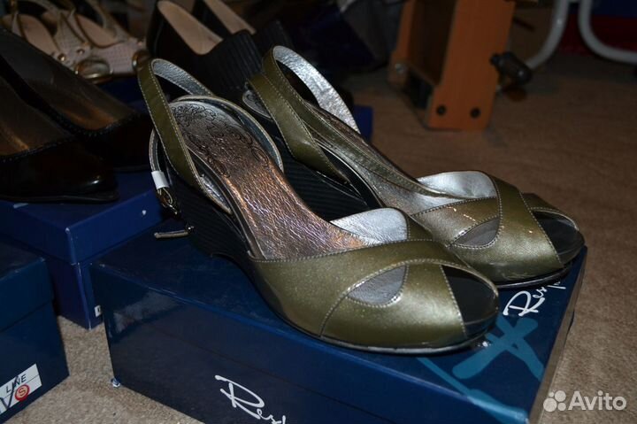 Туфли кожаные женские respect под ремонт новые
