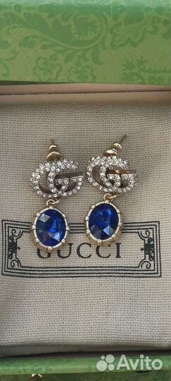 Серьги gucci