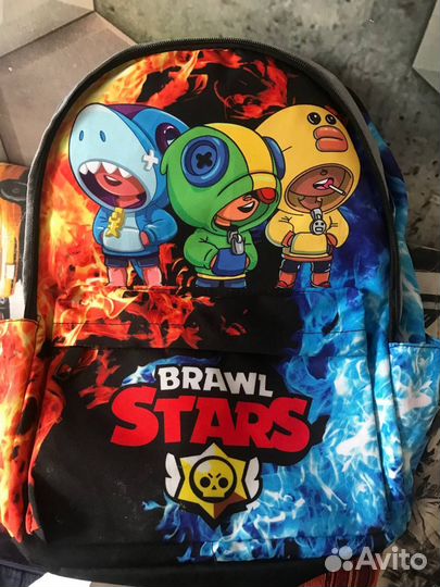 Рюкзак школьный бравл старс brawl stars