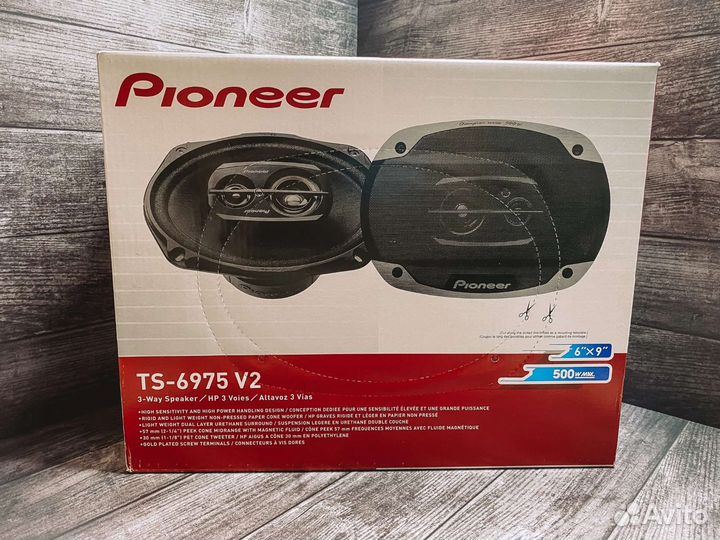 Динамики Pioneer TS-6975 v3 (6x9) овалы