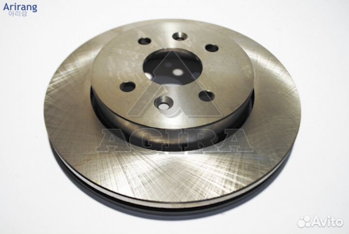 Диск переднего тормоза (2шт) Киа Спектра