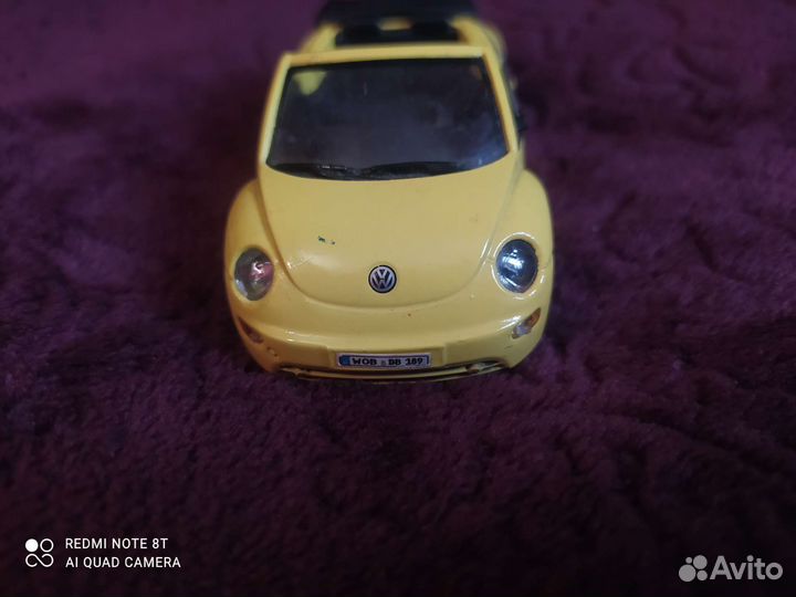 Volkswagen машинка металлическая