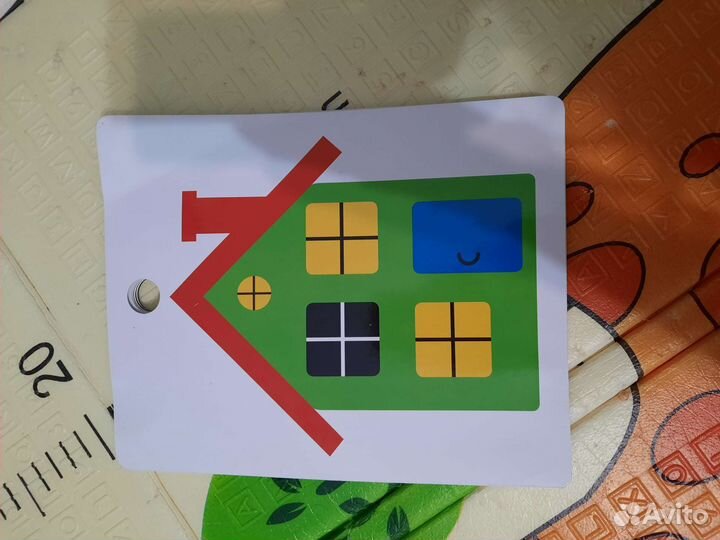 Книжка с картинками Развиваем зрение с рождения