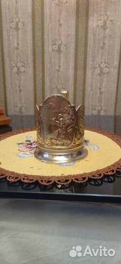 Подстаканник СССР Золотая рыбка