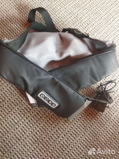 Роликовый массажер для шеи электрический