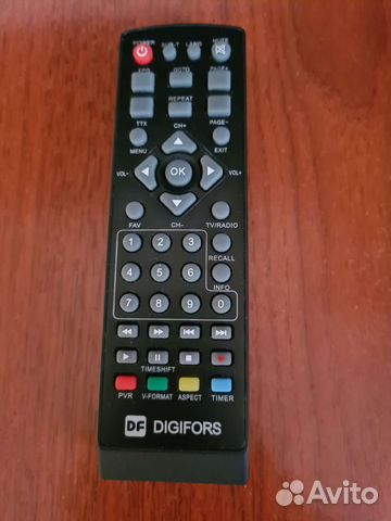 Пульт ду для рисивира digifors