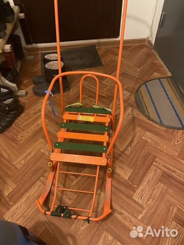 Детские санки с колесами