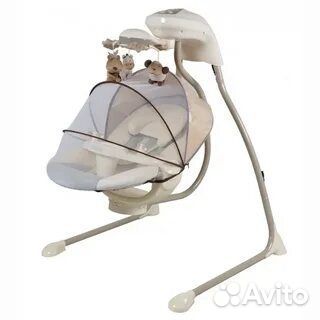 Детская электронная качель шезлонг