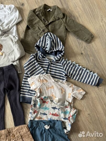 Пакет вещей на мальчика 86-104 hm.zara