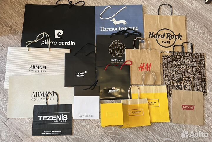 Брендовые пакеты, конверт