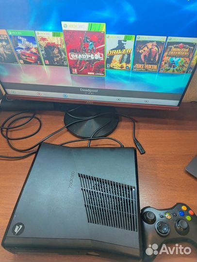 Xbox 360 slim прошитый freeboot