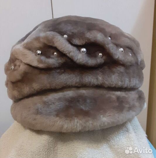 Шапки, натуральный мех, новые