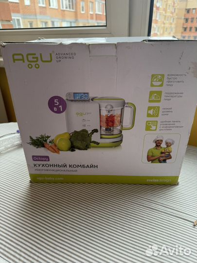 Пароварка блендер для дет. питания Agu Baby