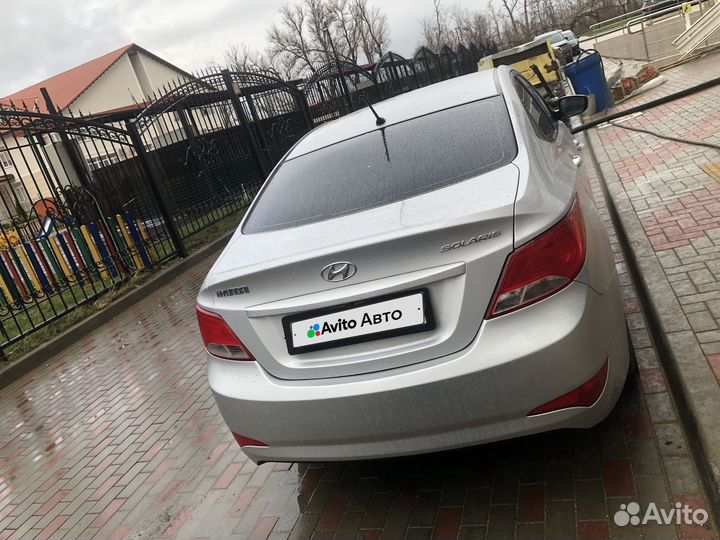 Hyundai Solaris 1.6 МТ, 2015, 173 000 км