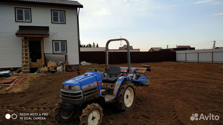 Культивация и вспашка земли,посев газона