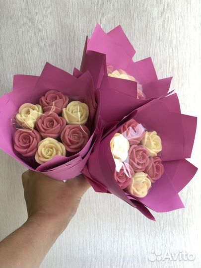 Сладкий букет на день учителя