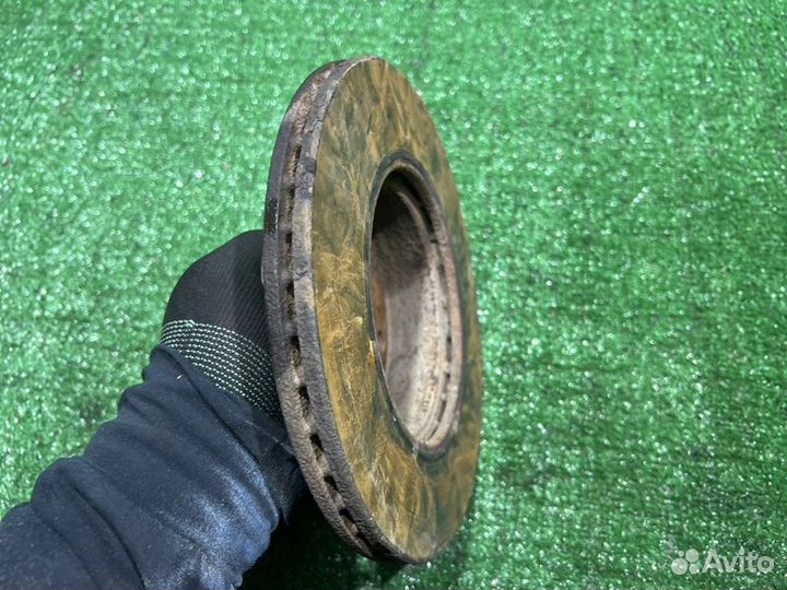 Диск тормозной передний левый Hyundai Accent G4EC