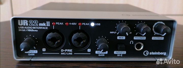 Внешняя звуковая карта Steinberg UR-22mkii