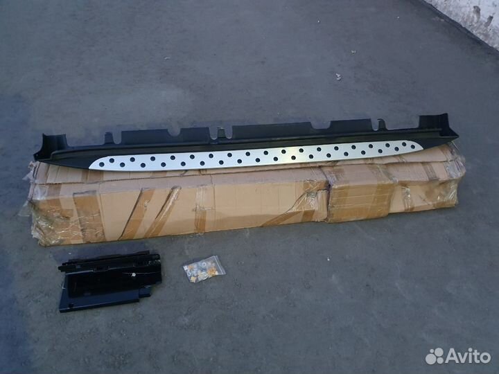 Пороги Hyundai Santa Fe 2010-2012 гг