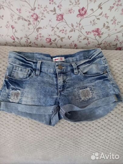 Джинсовые шорты для девочки
