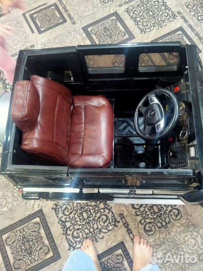 Детский электромобиль джип Мерседес