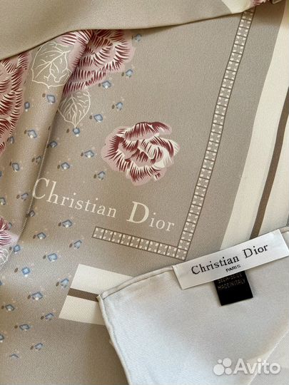 Шелковый платок Christian Dior