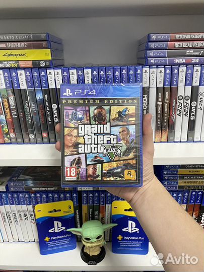 Gta 5 ps4 (Новый диск)