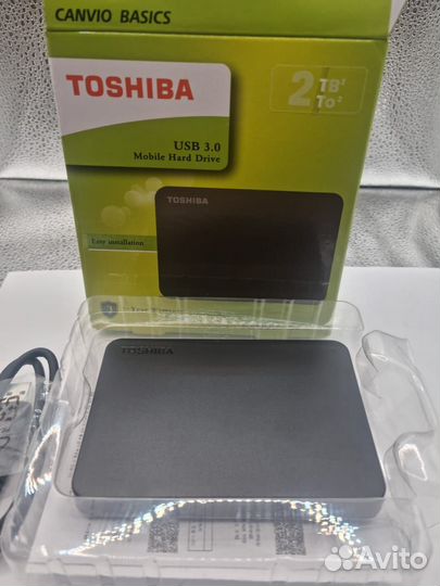 Внешний жесткий диск toshiba 2 тб Китайская версия