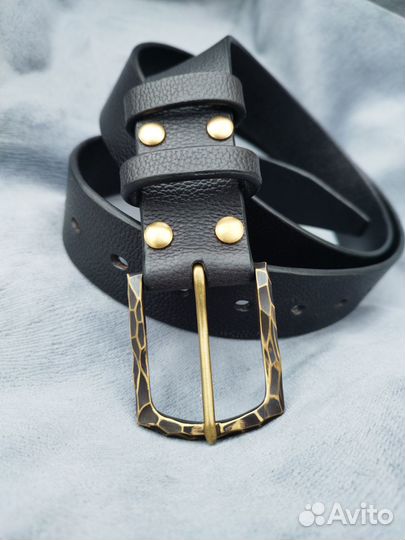 Изготовлю на заказ ремень из натуральной кожи