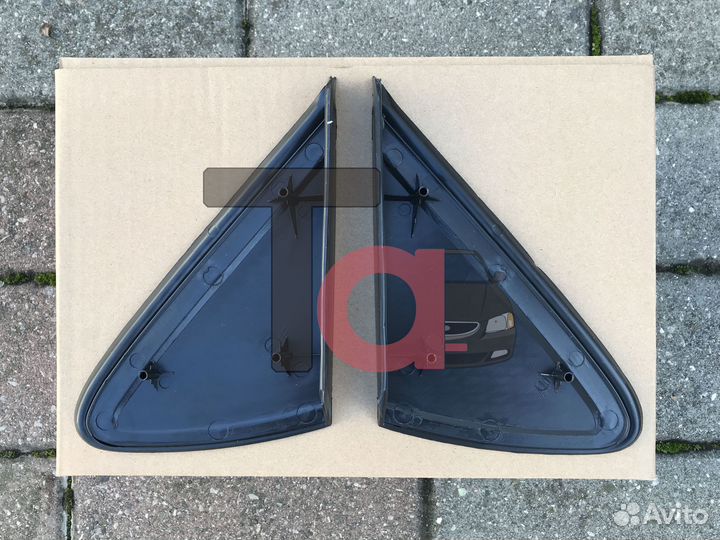 Накладки (уголки) зеркал Поло седан 2010-2020