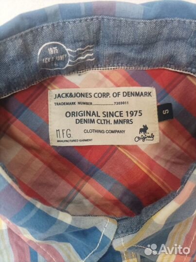 Рубашка S Jack and Jones Originals Дания новая