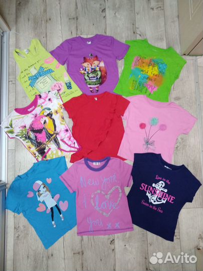 Вещи пакетом для девочки(4—16лет)