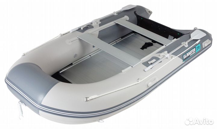 Лодка пвх Gladiator B370AL светло/темно-серый
