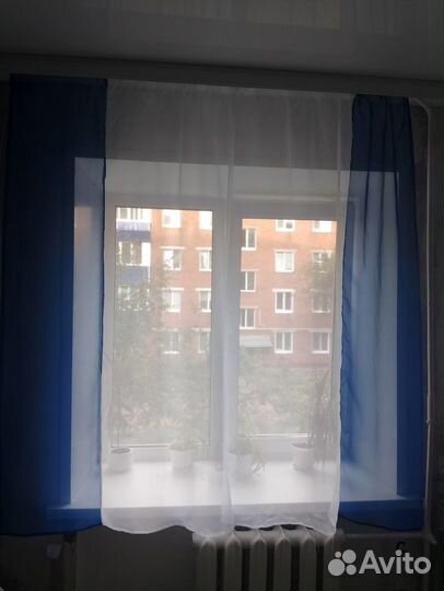 Тюль короткая