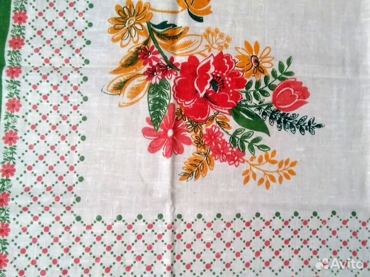 Скатерть льняная 150х200, 155 х 95