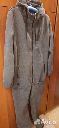 Комбинезон из футера с начесом