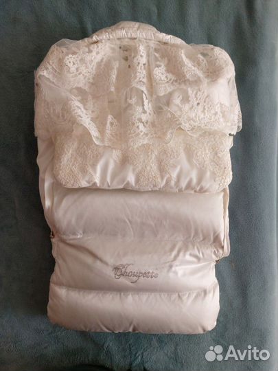 Зимний конверт на выписку Choupette