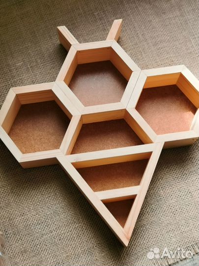 Деревянные кашпо