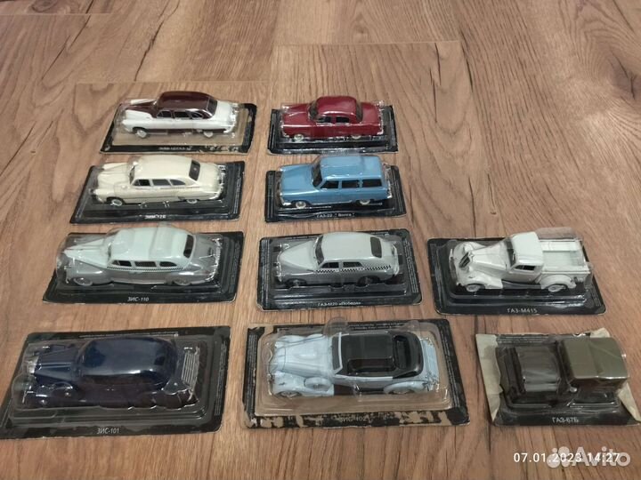 Модели автомобилей 1/43