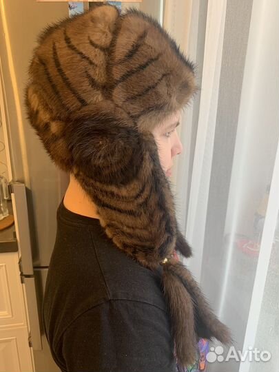 Шапка норковая женская б/у