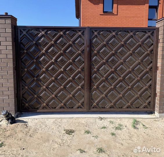 Кованые ворота