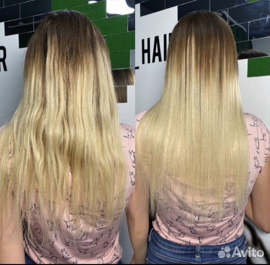 Кератиновое выпрямление