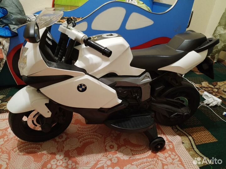 Электромотоцикл детский bmw
