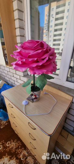 Ростовой цветок торшер, светильник