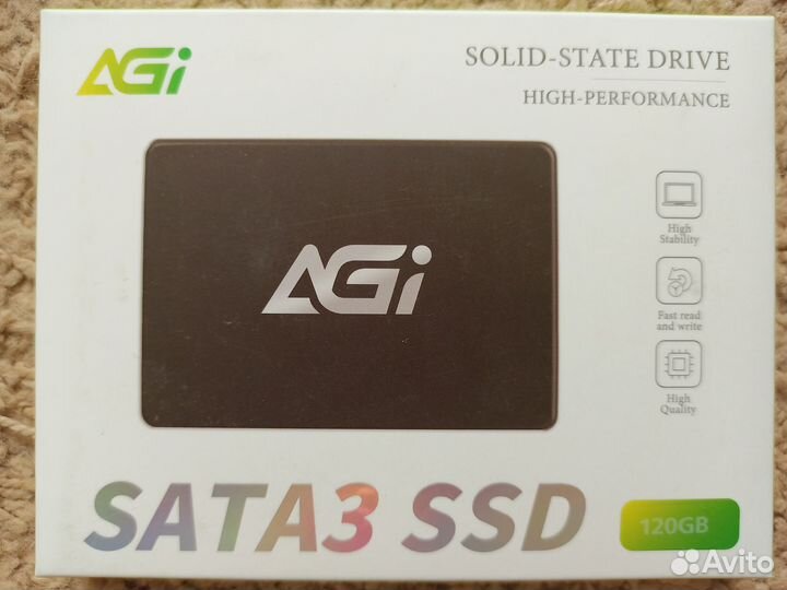 SSD-диск AGI 120 гб Внутренний SSD-диск AI13I138