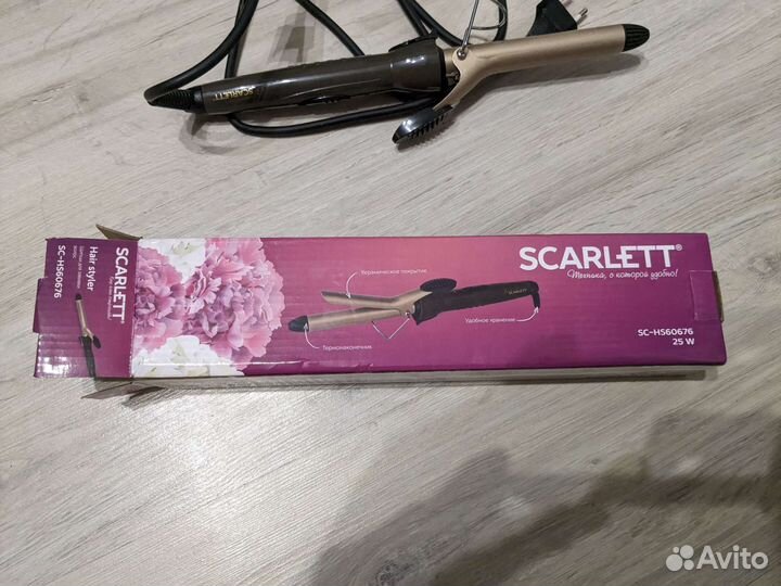 Плойка для волос Scarlett Новая