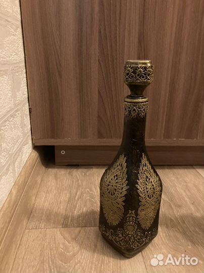 Бутылка декоративная