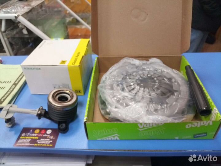 Сцепление Valeo Renault 1.6 16V K4M