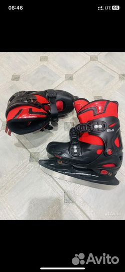 Коньки раздвижные 26-29