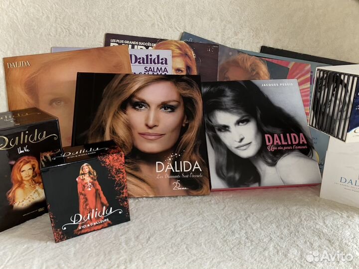 Dalida редкая коллекция CD, DVD, книги